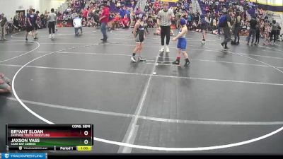 61 lbs Cons. Semi - Bryant Sloan, Eastside Youth Wrestling vs Jaxson Vass, Cane Bay Cobras