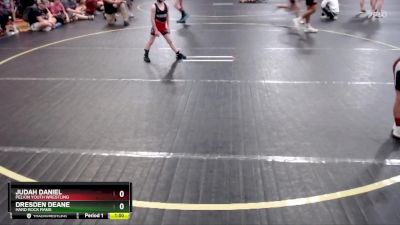 52 lbs Quarterfinal - Dresden Deane, Hard Rock Rams vs Judah Daniel, Pelion Youth Wrestling