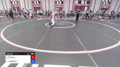 182 lbs Round Of 16 - Joseph Paretti, Nj vs Jon Beckett, Pa