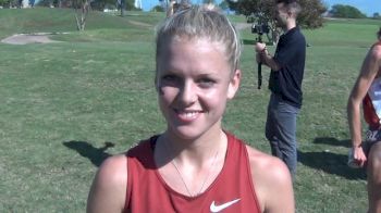 Dominique Scott Dominique focused on leading Arkansas to a podium finish  South Central Cross Country Regional Championships 2013