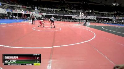 144 lbs Quarters & Wb (16 Team) - Caleb Likens, Franklin County vs Liam Smoot, Eastern View