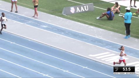 Youth Boys' 1500m Championship, Finals 1 - Age under 8