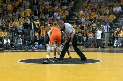 No. 6 Nathan Morgan (OSU) dec. No. 10 Dan LeClere (Iowa); 8-4