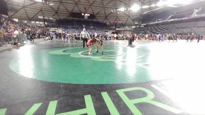 101 lbs Round 3 - Zoey Pulver, Takedown Express Wrestling Club vs Onica Sanchez, Victory Wrestling-Central WA