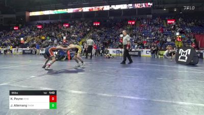 95 lbs Round Of 32 - Kruze Payne, Athens vs Jackson Allemang, Thomas Jefferson