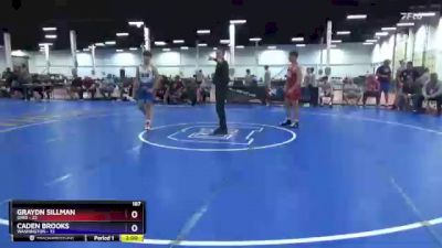 187 lbs Round 1 (8 Team) - Graydn Sillman, Ohio vs Caden Brooks, Washington