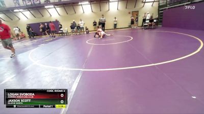 113 lbs Cons. Round 4 - Jaxson Scott, Olathe North vs Logan Svoboda, Aurora Wrestling Club