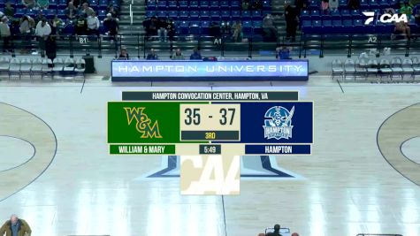 Replay: William & Mary vs Hampton | Feb 3 @ 7 PM