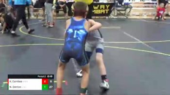 64 lbs Round 7 (8 Team) - Baer Majerowicz, Untouchables White vs Easton Kommick, ARES Red