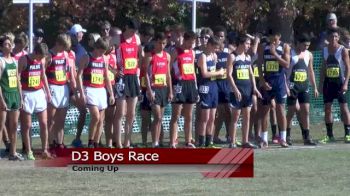 Boy's Division 3 5k - CIF XC Finals 2013