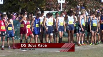 Boy's Division 5 5k - CIF XC Finals 2013