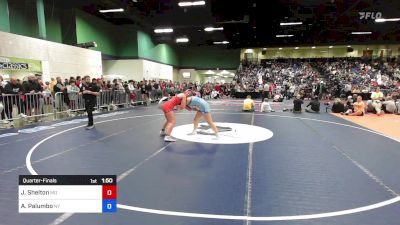 160 lbs Quarterfinal - Jayci Shelton, MO vs Adriana Palumbo, NY