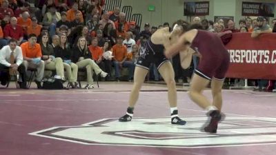 157 lbs match Justin DeAngelis vs. Alex Dieringer