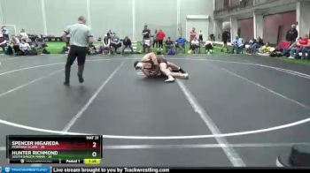 220 lbs Round 3 (8 Team) - Spencer Higareda, Montana Silver vs Hunter Richmond, South Dakota Mania