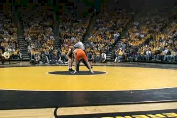 No. 4 Brandon Mason (OSU) dec. No. 11 Jay Borschel (Iowa); 2-0