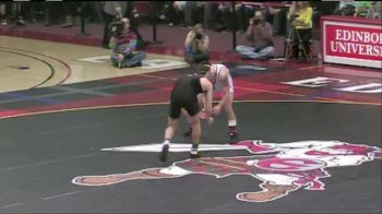 157 m, Derek St. John, Iowa vs John Greisheimer, Edinboro