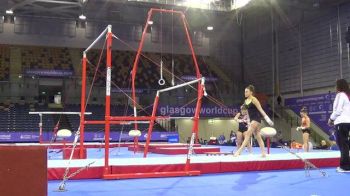 Raer Theaker on bars