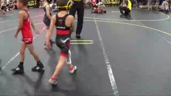 52 lbs Quarterfinals (8 Team) - Conner Trickel, Olympia vs Jair Almaraz, No Escape Wrestling Academy