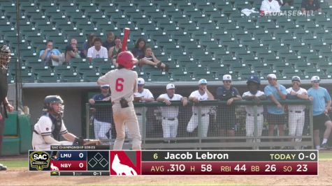 Replay: Lincoln Memorial Vs. Newberry | 2023 SAC Baseball Championship Final