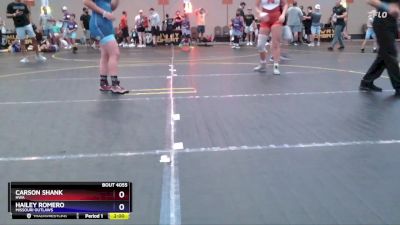 175 lbs Round 3 - Carson Shank, HWA vs Hailey Romero, Missouri Outlaws