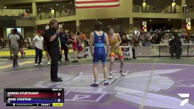 106 lbs Champ. Round 1 - Ammon Sturtevant, CO vs Jesse Chastain, OK