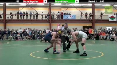 182 r2, Dylan Reynolds, SAEG vs Corey Griego, SULT