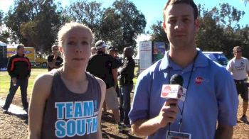 Caroline Alcorta girls 3rd place finisher at 2013 Foot Locker Championships