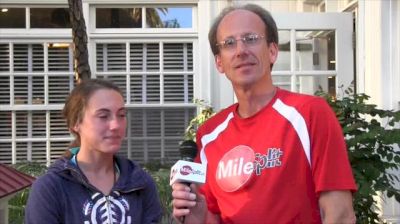 Makena Morley after 8th place finish at 2013 Foot Locker Championships