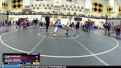 152 lbs Cons. Round 4 - Tyler Sandusky, Indiana vs Michael Neidigh, Edgewood Wrestling Club