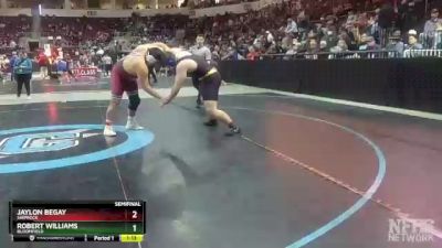 4A 285 lbs Semifinal - Jaylon Begay, Shiprock vs Robert Williams, Bloomfield