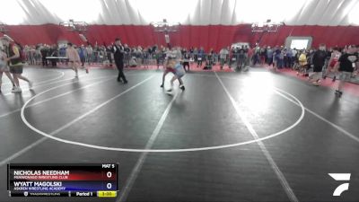 120 lbs Cons. Round 2 - Nicholas Needham, Mukwonago Wrestling Club vs Wyatt Magolski, Askren Wrestling Academy