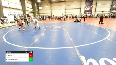 135 lbs Round Of 32 - Gunner Miller, UT vs Tuff Hutcheson, OH