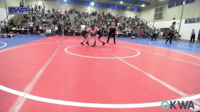 100 lbs Rr Rnd 1 - Sam Hanson, Miami Takedown Club vs Ryder Sisco, Verdigris Youth Wrestling