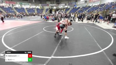 120 lbs Consi Of 16 #2 - Marcus Bekkedahl, Grit vs Levi Byrd, Wyoming Underground