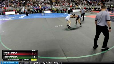 Semifinal - Tyson Brown, Blair vs Drew Cooper, Omaha Skutt Catholic