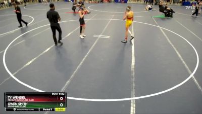 120 lbs Cons. Round 2 - Ty Wendel, MN Elite Wrestling Club vs Owen Smith, Grynd Wrestling