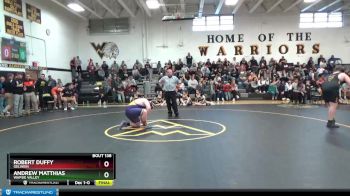 285 lbs Round 5 - Andrew Matthias, Wapsie Valley vs Robert Duffy, Oelwein