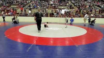 57 lbs Consi Of 8 #1 - Elias Sasseen-Downing, Georgia vs Jackson Ledford, Georgia