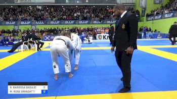 BIANCA BARBOSA BASILIO vs MARGARET ROSE GRINDATTI 2020 European Jiu-Jitsu IBJJF Championship