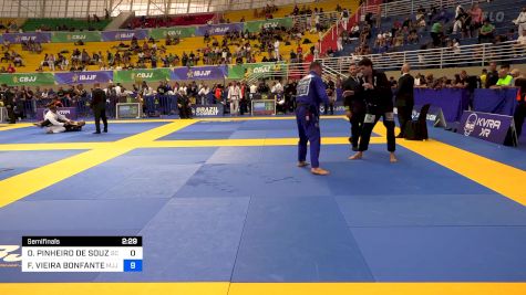 OTÁVIO PINHEIRO DE SOUZA SILVA vs FERNANDO VIEIRA BONFANTE 2024 Brasileiro Jiu-Jitsu IBJJF