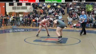 182 lbs finals Nathan Traxlor MARM vs. Alex Benoit MAR