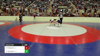 125 lbs Consi Of 8 #2 - Peter Stewart, Social Circle USA Takedown vs Collin Armona, Guerrilla Wrestling Academy