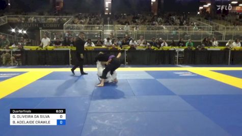 GIOVANAH OLIVEIRA DA SILVA vs BROOKE ADELAIDE CRAWLEY 2024 Pan Jiu Jitsu IBJJF Championship