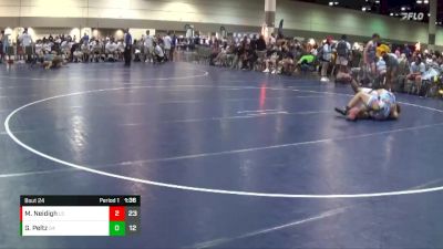 145 lbs Round 5 (10 Team) - Gage Peltz, MXW White vs Michael Neidigh, Indiana Smackdown White