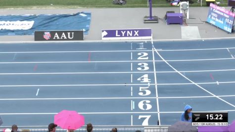 Youth Boys' 110m Hurdles Championship, Semi-Finals 5 - Age 15-16