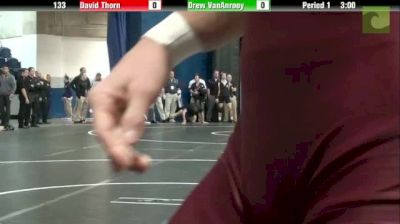 133 Round 1 David Thorn Minnesota vs Drew VanAnrooy Oregon State