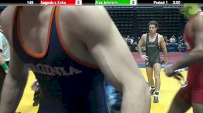 149 Round 3 Gus Sako Virginia vs Alex Johnson Navy