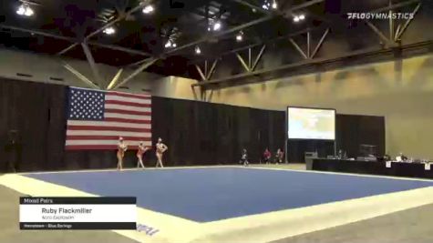 Ruby Flackmiller - Mixed Pairs, Acro Explosion - 2021 USA Gymnastics Championships