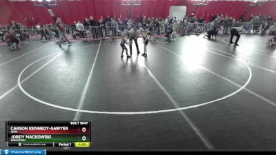 53-54 A Round 2 - Jordy Mackowski, Wisconsin vs Carson Kennedy-Sawyer, Iowa