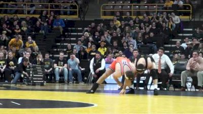 197 lbs match Nathan Burak Iowa vs. Jordan Rogers OSU